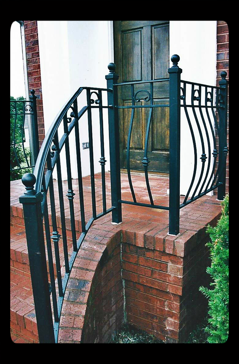 Exterior Stoop Railing